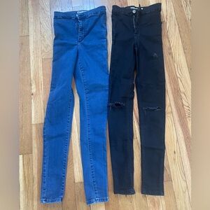 2 TOPSHOP Moto Joni Jeans W24